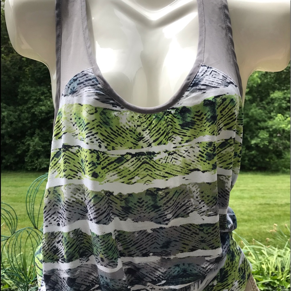 MUDD Athletic Razor Back Top